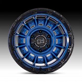 Black Rhino Legion Cobalt Blue Custom Truck Wheels 3